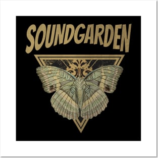 Soundgarden // Fly Away Butterfly Posters and Art